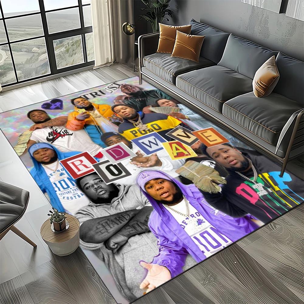 2025 New Style Rod Wave Rapper Area Rug,Carpet Rug for Home Living Room Bedroom Sofa Doormat Decor,kids Play Non-slip Floor Mat