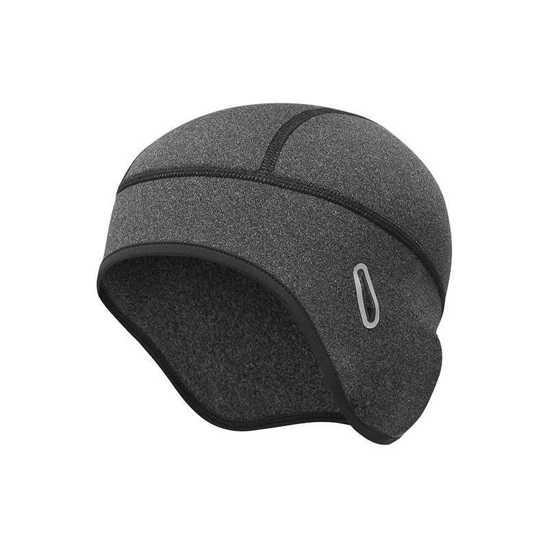 

Sun Mos Windproof Cycling Cap - Warm Winter Hat with Ear Protection for Outdoor Sports & Running One Size сірий