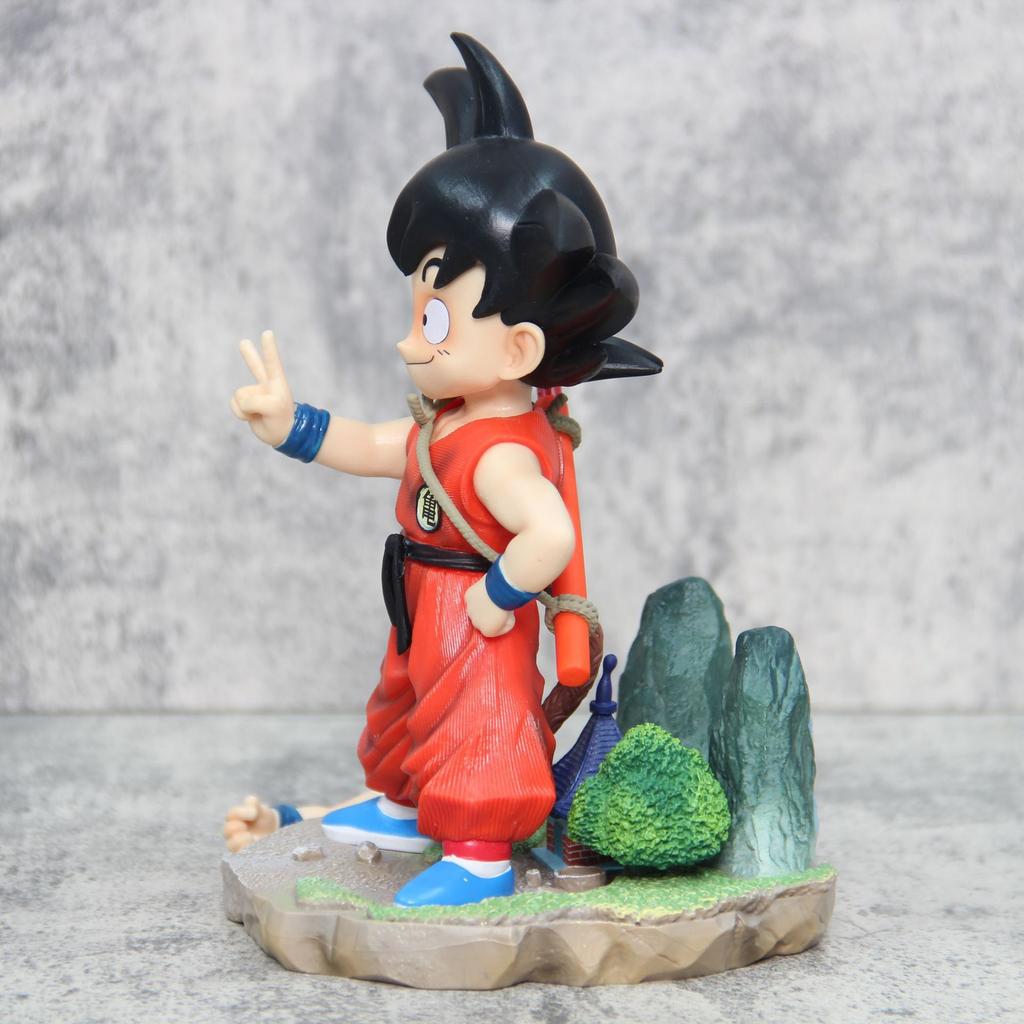 Super Saiyan GK childhood, Wukong, Bixin, Biya training clothes, Little Wukong, boxed figures.