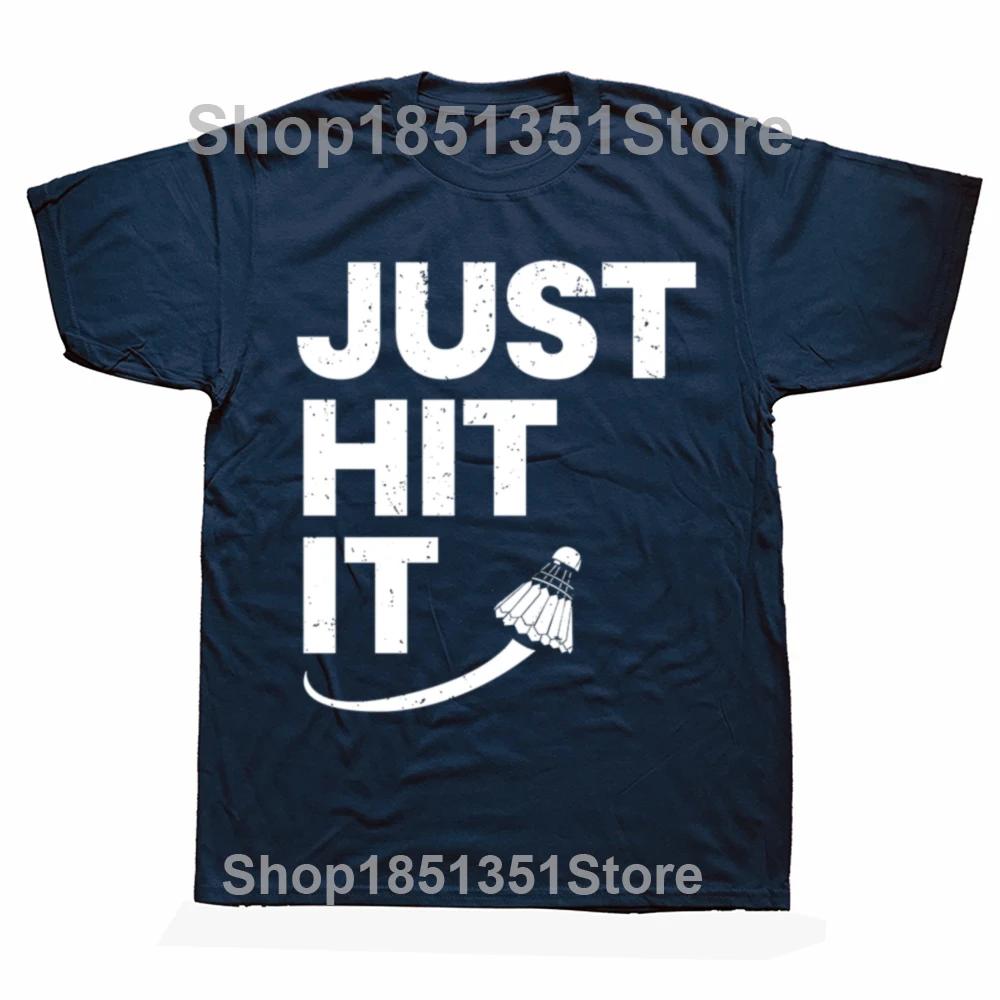 Badminton Sports Tshirt Unisex HuUnisex Evolution Badminton Summer Shortsleeve T Shirt Balck White Tops Pattern Unisex Clothing S