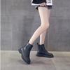 2025 Genuine Leather Winter Shoes Women Snow Boots Fashion Modern Ladies Brand Ankle Boots Warm Plush Non-slip Black
