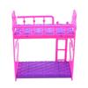 11.5x14cm Mini Plastik Puppenhaus Etagenbetten Kinder Geschenk Spielzeug Zubehör für Mädchen