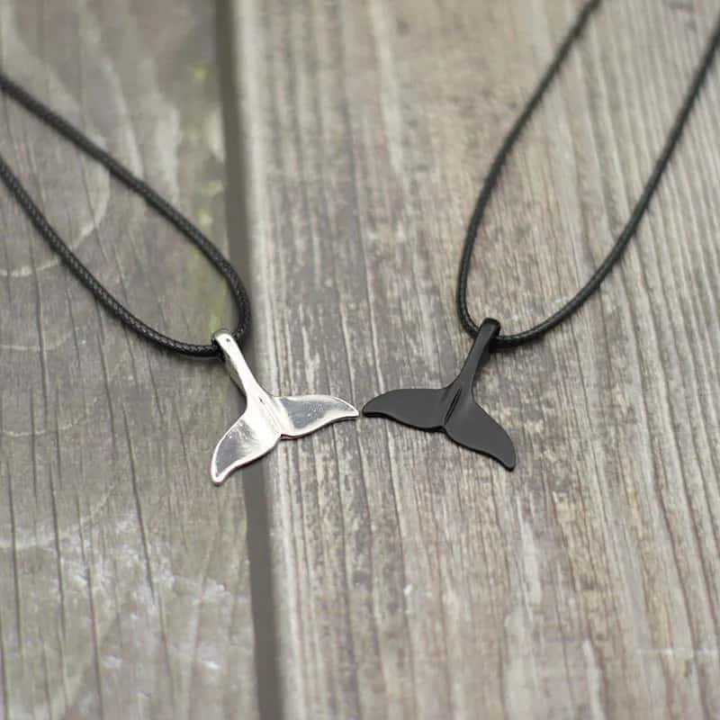 Mermaid Tail Pendant Necklace With Alloy Material For Ocean Conservation Enthusiasts
