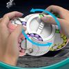 Fingertip Magic Cube Eight Sided Space Magic Cube with Ball BearingS,Finger Gyroscope Rotation Stress Relief Device - Educational Thinking Toy