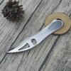 Handheld Fish Peeler Double Row Sawtooth Useful Stainless Steel Fish Scale Scraper