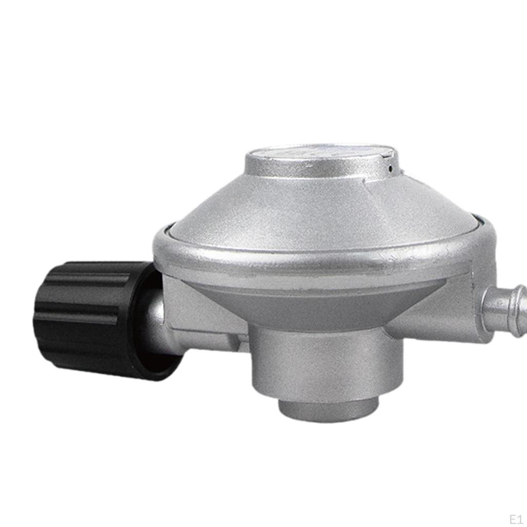 Propane Low Pressure Regulator Gas Adapter Compact Hose Connection Convertor for Grill Barbecue