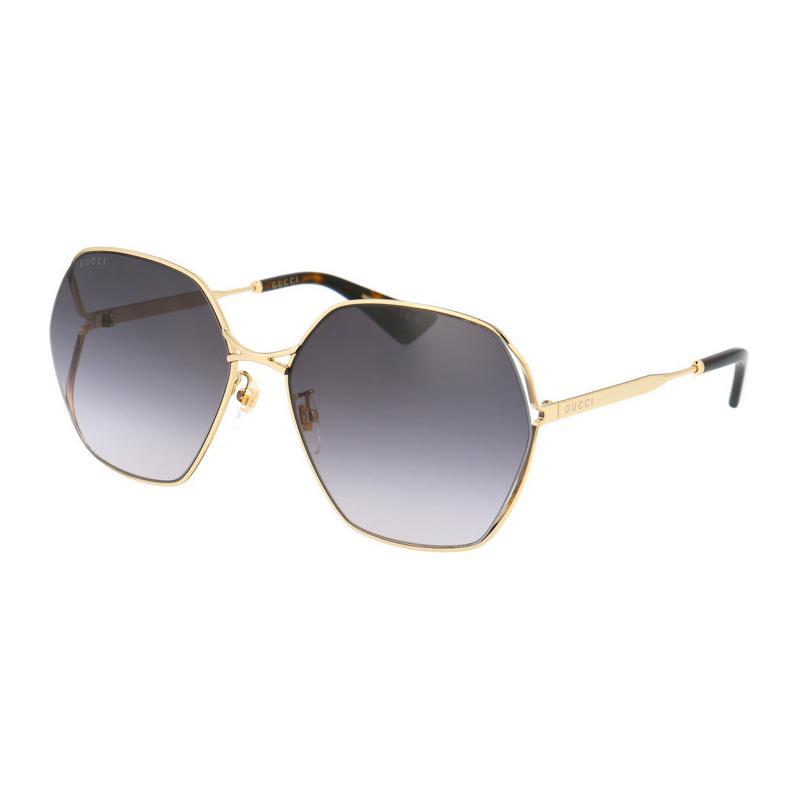 

GUCCI Monogram - Butterfly Sunglasses Women s Gold 63 золотой