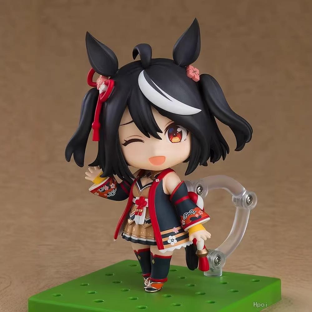 Uma Musume Pretty Derby Anime Figure #2468 - Kitano Black, Swappable Faces Movable Joints Action Figure