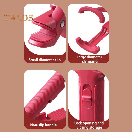 Anti-Scalding Clip 2-in-1 Hot Plate Gripper Bowl Holder Clip Non-Slip High Temperature Resistance Anti Scald Clamp Hot Plate Gripper Clips Tongs for