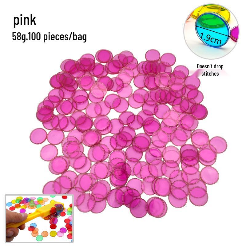 Magnetic Color-Matching Discs for Scientific Experiments and Teaching