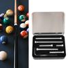 6 Pcs Pool Cue Weight Bolts Set 0.2 0.4 0.5 0.8 1.0 1.5 Oz Aluminum Billiard Stick Weight Screw