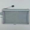 Transparent Mesh Pencil Case for School and Supplies