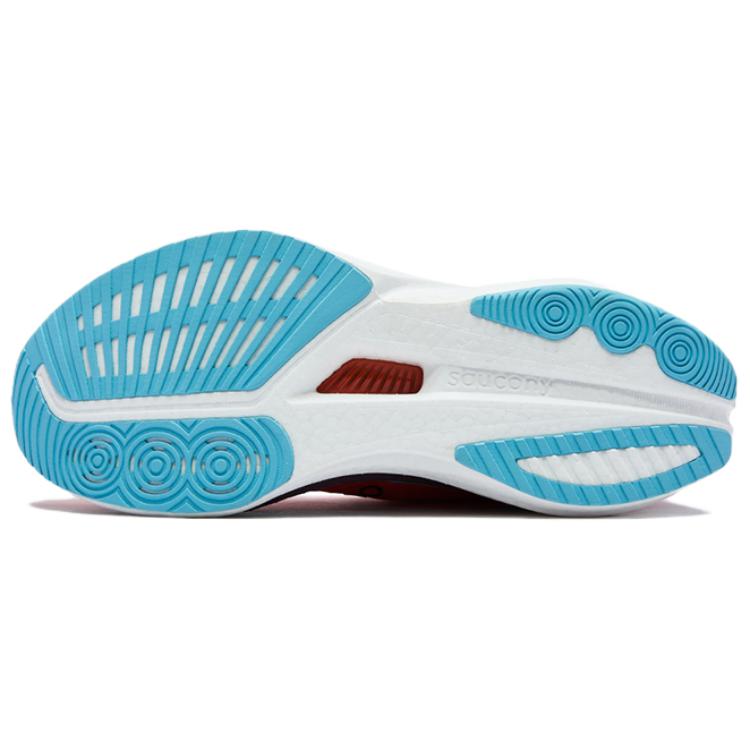 Saucony Endorphin Speed 5 PWRRUN PB Training For Track And Field Competition Running Shoes Unisex Red Blue Saucony S31007-552