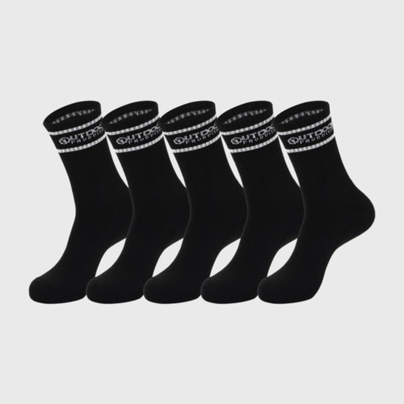 OUTDOOR PRODUCTS Outdoor Products Line Double Cushion Crew 5 Pack