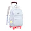 Zaino Scolastico per Bambine Borsa Scolastica con Trolley e Ruote Zaino a Ruote per Studenti Borsa per Libri per Bambini Zaini con Ruote