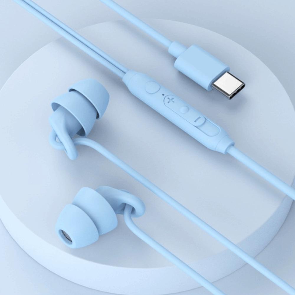 Noise Canceling Earphones in-Line Control in-Ear Earbuds Wired Headphones Wired Use