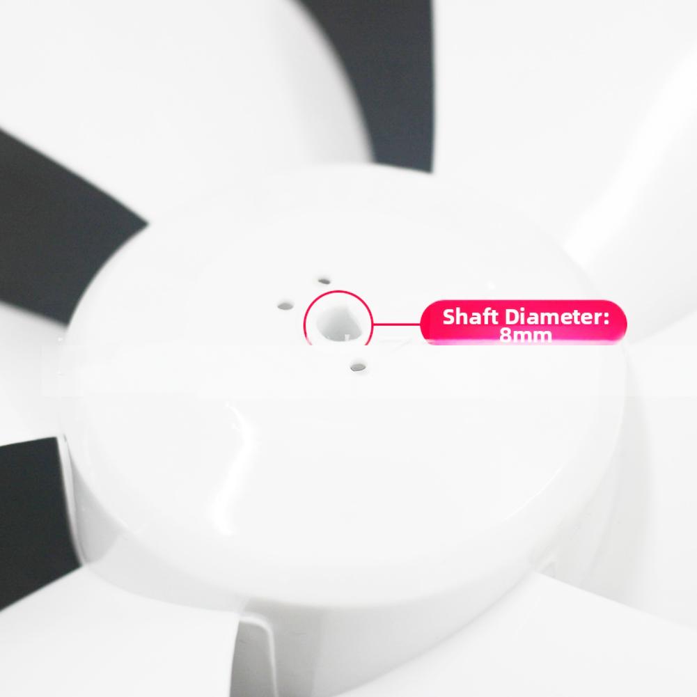 1PC 6/8/10/12inches Electric Fan Accessories D-Hole Fan Blades Exhaust Fan Accessories