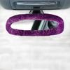 Tpnidaii Car Interior Rearview Mirror Interior Protector Accessory Cover, Cover, Decoration, Ornament, (Gray)