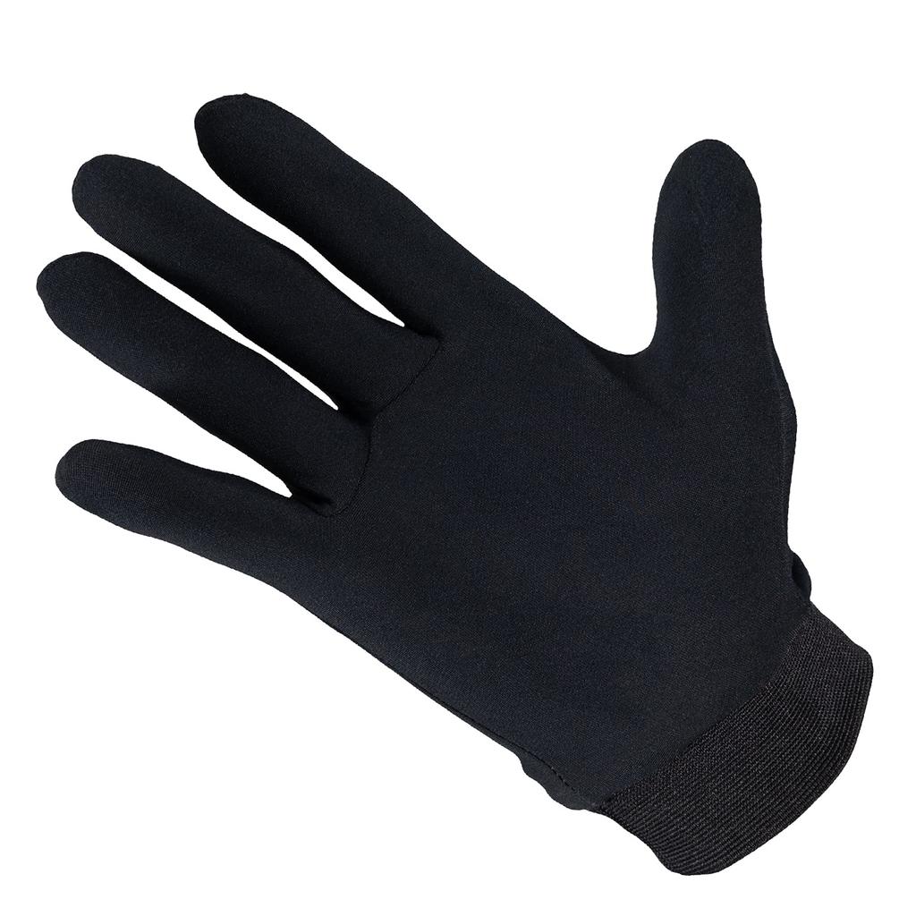 RS TAICHI RST130 Black Medium Motorcycle Inner Gloves, Fleece-Lined, Warm, and Stretch, for Fall and Winter Use