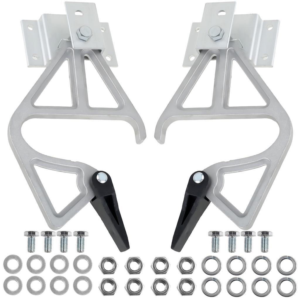 2-teiliges Sprossenschloss für Verlängerungsleitern, robustes Sprossenschloss-Kit aus Aluminiumlegierung für 28-11 Teleskop-Sprossenteile