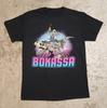NEW BOKASSA Band Dino Girl Short Sleeve T Shirt Cotton Black S-5XL BL763