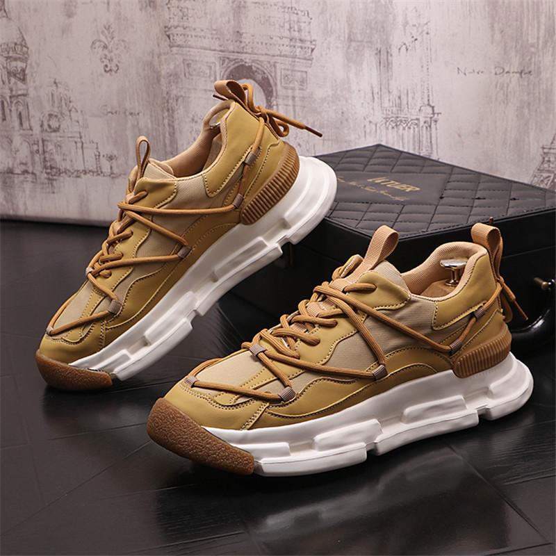 Männer Turnschuhe 2024 Neuheiten Mode Alle-spiel Dämpfung Jogging Schuhe Dicke Sohle Turnschuhe Männer Athletisch Sport Schuhe