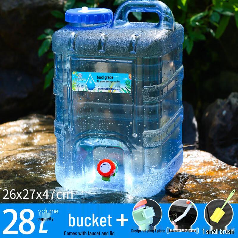 Outdoor Car Camping Water Storage Bucket