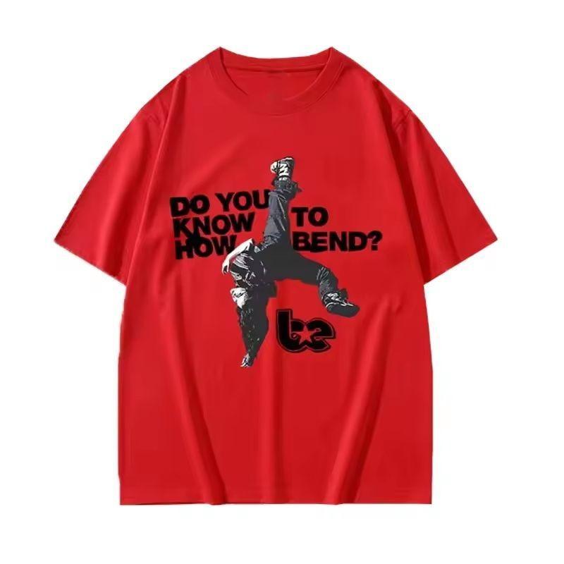 Do You Know How To Bend Pop Music Tshirt School Start Season Pure Cotton Short Sleeve M