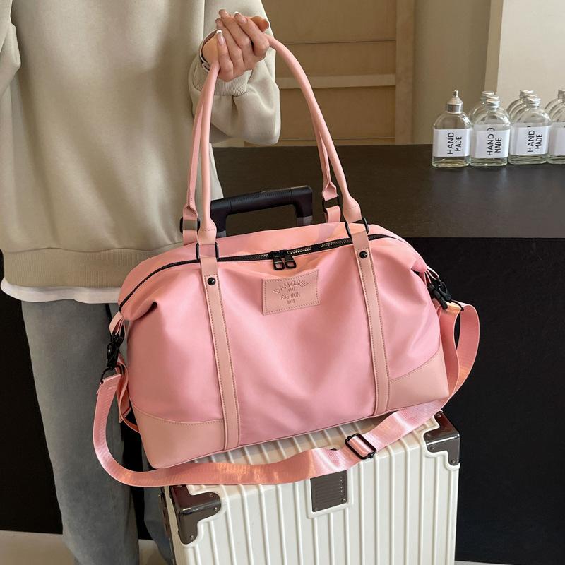 Fitness bag Women's light business travel storage bag Large capacity portable short-distance travel bag Yoga swimming luggage bag