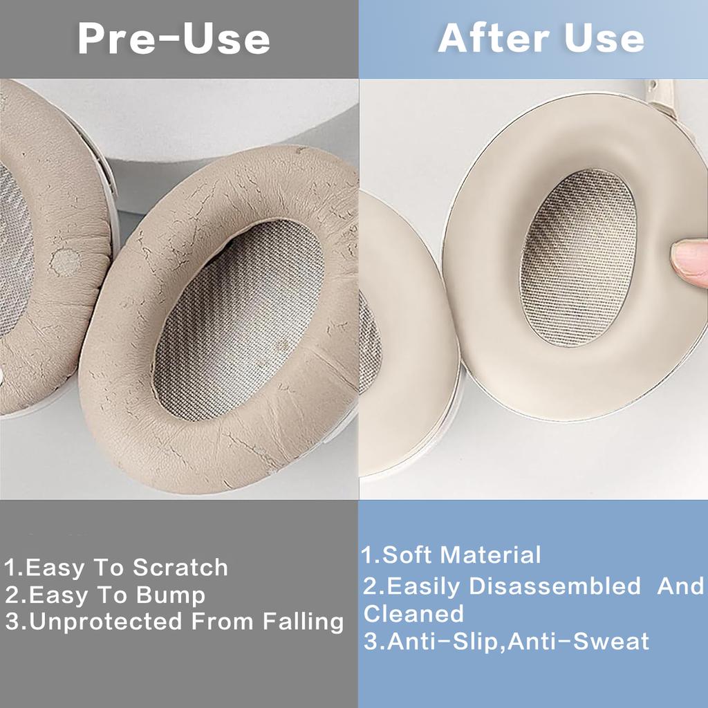 Für Sony WH-1000XM5 Kopfhörer Silikon Schutzhülle/Kopfhörer Schutzhülle/Ohrenschützer Schutzhülle