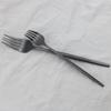 6Pcs/Set Gold Cutlery Set Stainless Steel Dinner Fork Set Dessert Cake Fork Fruit Salad Fork Tableware Set Kitchen Flatware Set