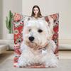 Dachshund Flannel Blankets Dogs Animal Custom Throw Blankets for Bed Sofa Couch 200x150cm Plush Thin Quilt
