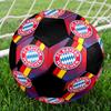 Pallone da Calcetto Indoor FC Bayern München Colorato Per Tutte le Età Misura 5 Cucito a Macchina PVC Pronto per la Competizione Resistente Alto Rimbalzo