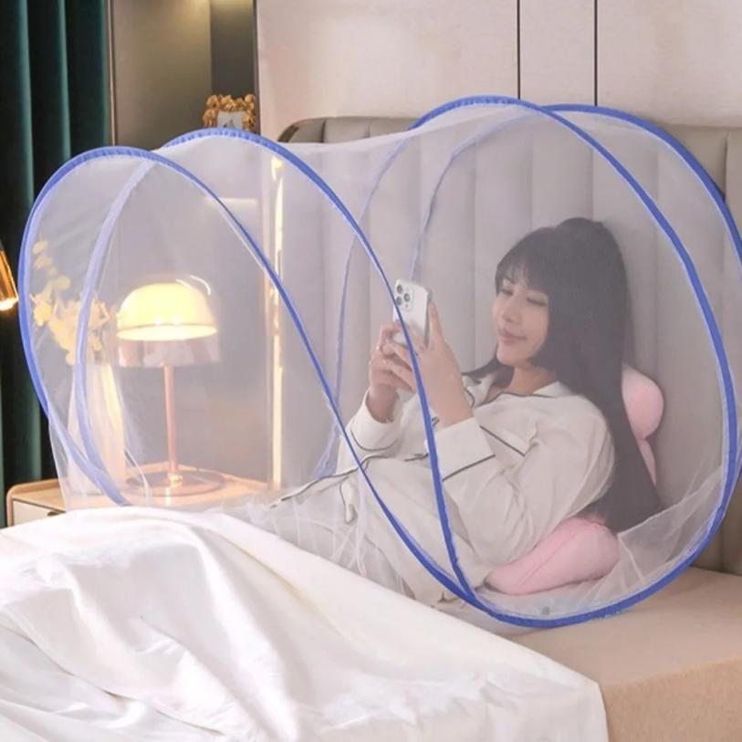 Screen Tent Anti Mosquito Travel Mosquito Net Adjustable Single Folding Mosquito Net Portable Mosquito Net Bed Dormitory2026new