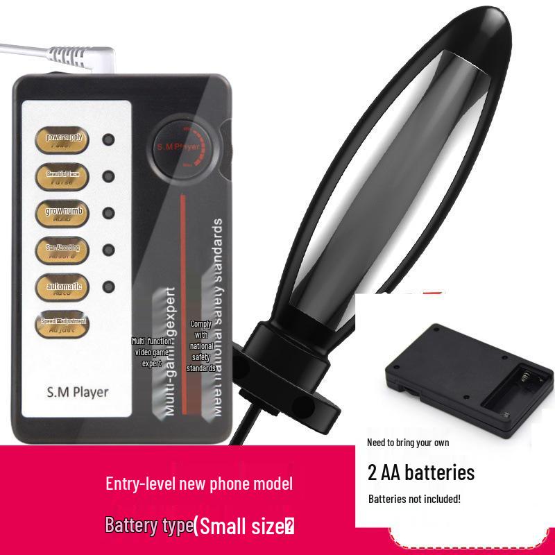 Electric Shock Silicone Conductive Nipple, Clitoral, and Anal Clamps - SM Training Toys