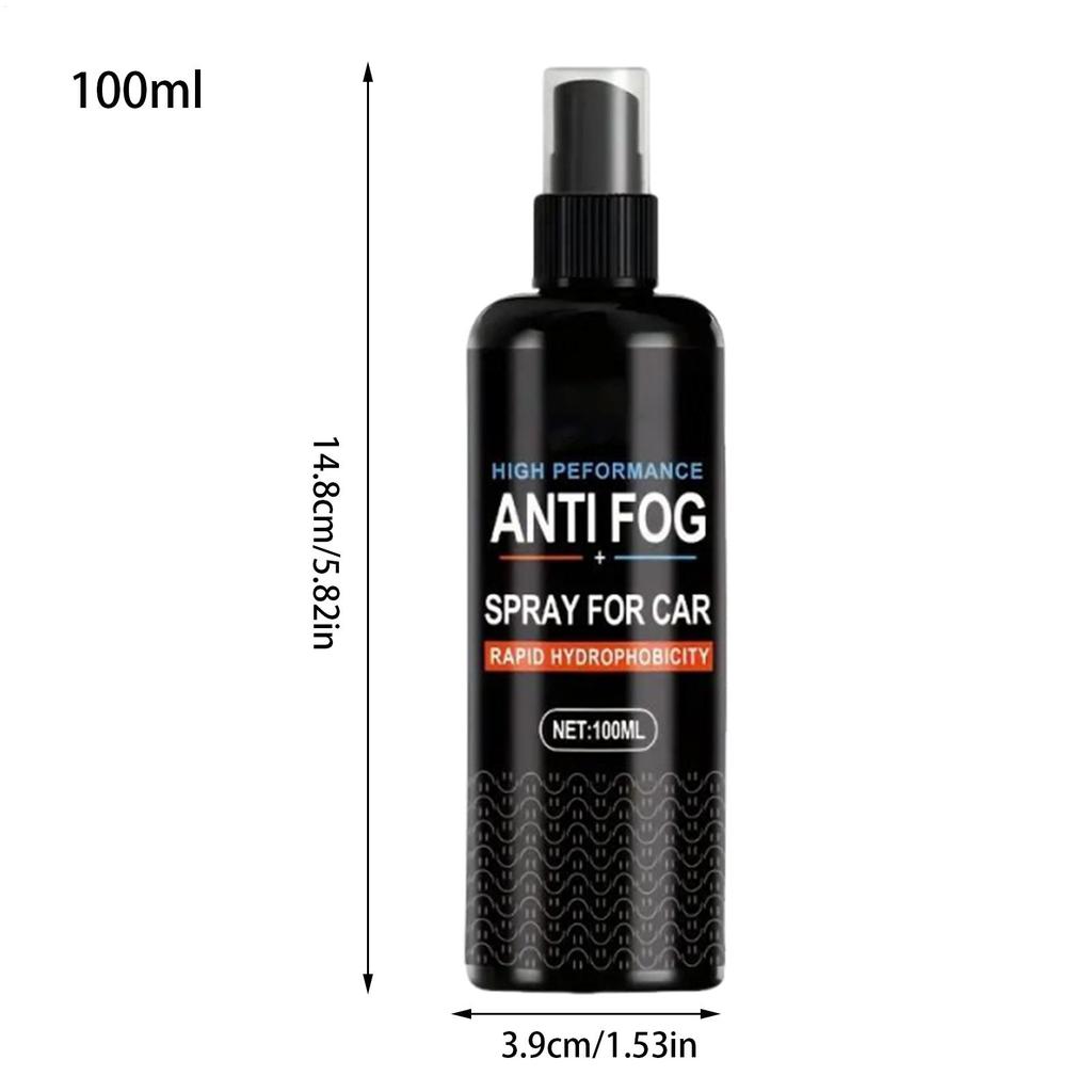 100ml Auto Glas Anti-Beschlag Mittel Windschutzscheibe Anti-Nebel Spray Regenschutz Mittel Für Windschutzscheibe Spiegel Innen Außen Fenster