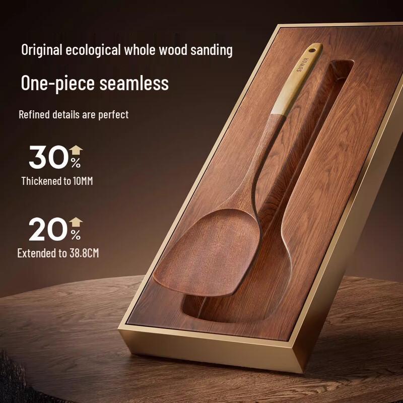 Ebenholzspatel und Bratwender-Set