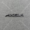 Black Logo MAZDA3 Front Emblem Letters Badge Car Rear Trunk Sticker For  2015 2016 Years MAZDA3 Sedan Hatch back Accessories FF17