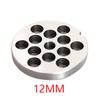 69mm Stainless Steel Meat Grinder Plate Suitable for Most 12 Type Grinders
