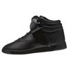 Reebok Freestyle Hi Fashion Comfort High-Top Casual Skate Shoes, Women's Black CM8904