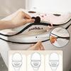 Winter Toilet Cover with Zipper and Handle Keep Warm andCozy for All-Season