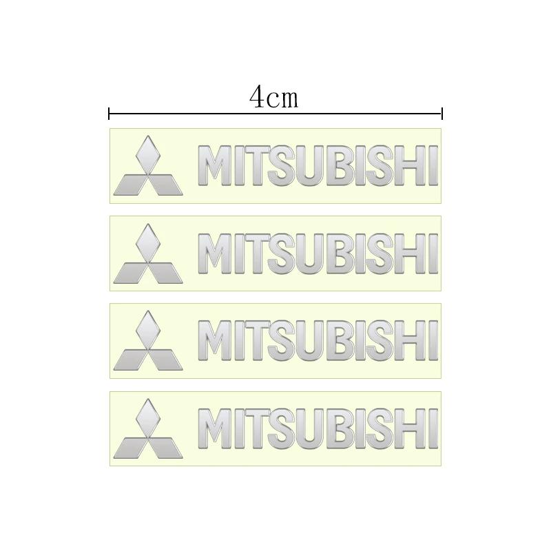 Metalen embleem Auto Decor Stickers Auto Ruitenwisser Stickers Voor Mitsubishi ASX LANCER OUTLANDER PAJERO Ralliart Auto Accessoires