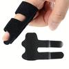 1 Stück Schmerzlinderung Aluminium-Fingerschiene Bruchschutz Brace Corrector Unterstützung mit festem Bandverband
