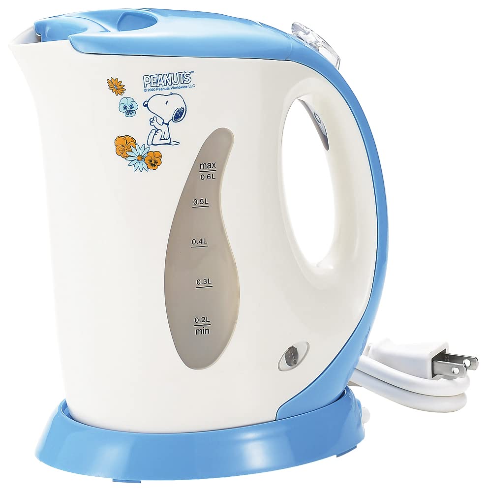 

Tamahashi Snoopy Personal Electric Kettle White 0.6L SN-207