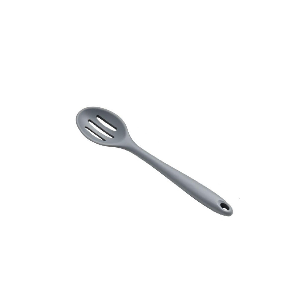 

Baking Heat Resistant Silicone Kitchenware Non-stick Cooking Tools Slotted Spoon Cookware Utensils серый