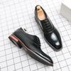 Fashion Business Dress Men Shoes 2024 New Classic Leather Men's Formal Shoes Comfortable Slip On Dress Shoes Men Oxfords Size 46