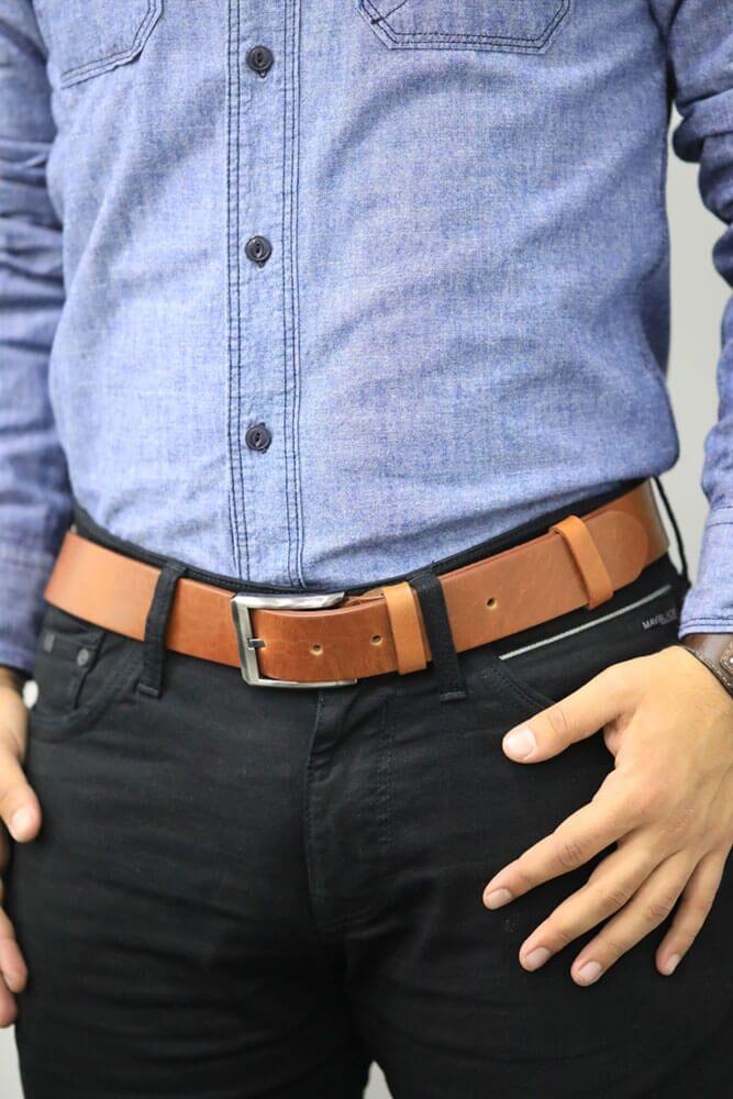 

Guard Light Tan Sports Cowhide Belt 31