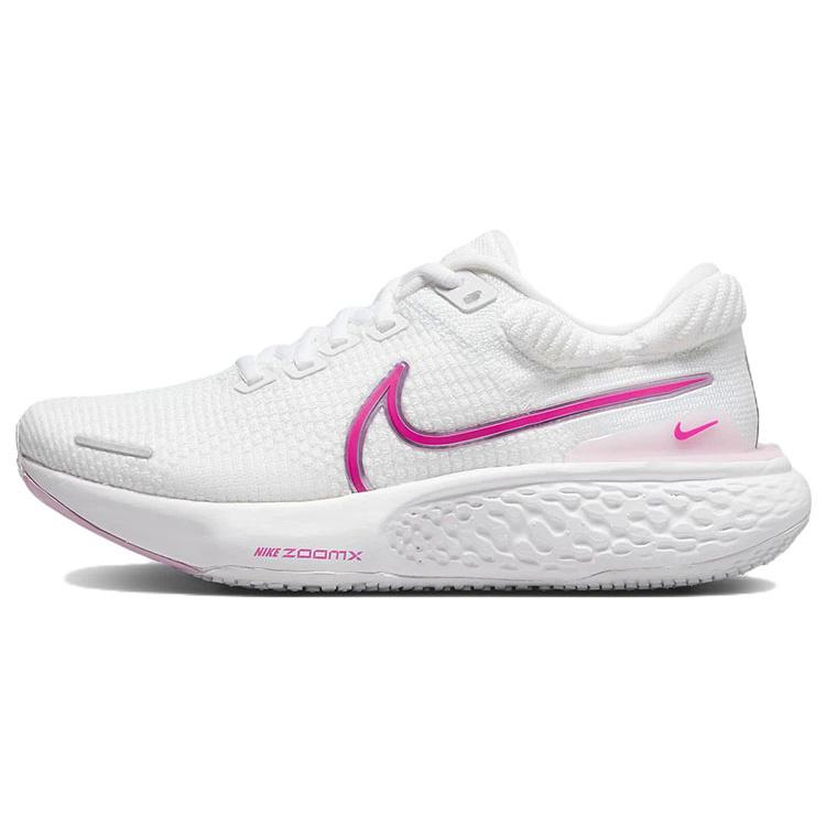 Nuove Nike ZoomX Invincible Run Flyknit 2 Bianco Rosa Artico Chiaro da Donna DC9993-100