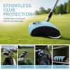 10pcs Durable Material Golf Iron Covers Two Tone Color Golf Club Covers  Travel Gear