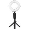HAMA Anneau Lumineux LED + Mini-Pied - SpotLight Work Area 67 - Ringlight Smartphone Et Tablette (00004644)